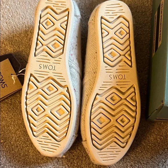 TOMS Women's Alpargata Repreve Speckled Twill/Faux Shearling - Picture 3 of 7